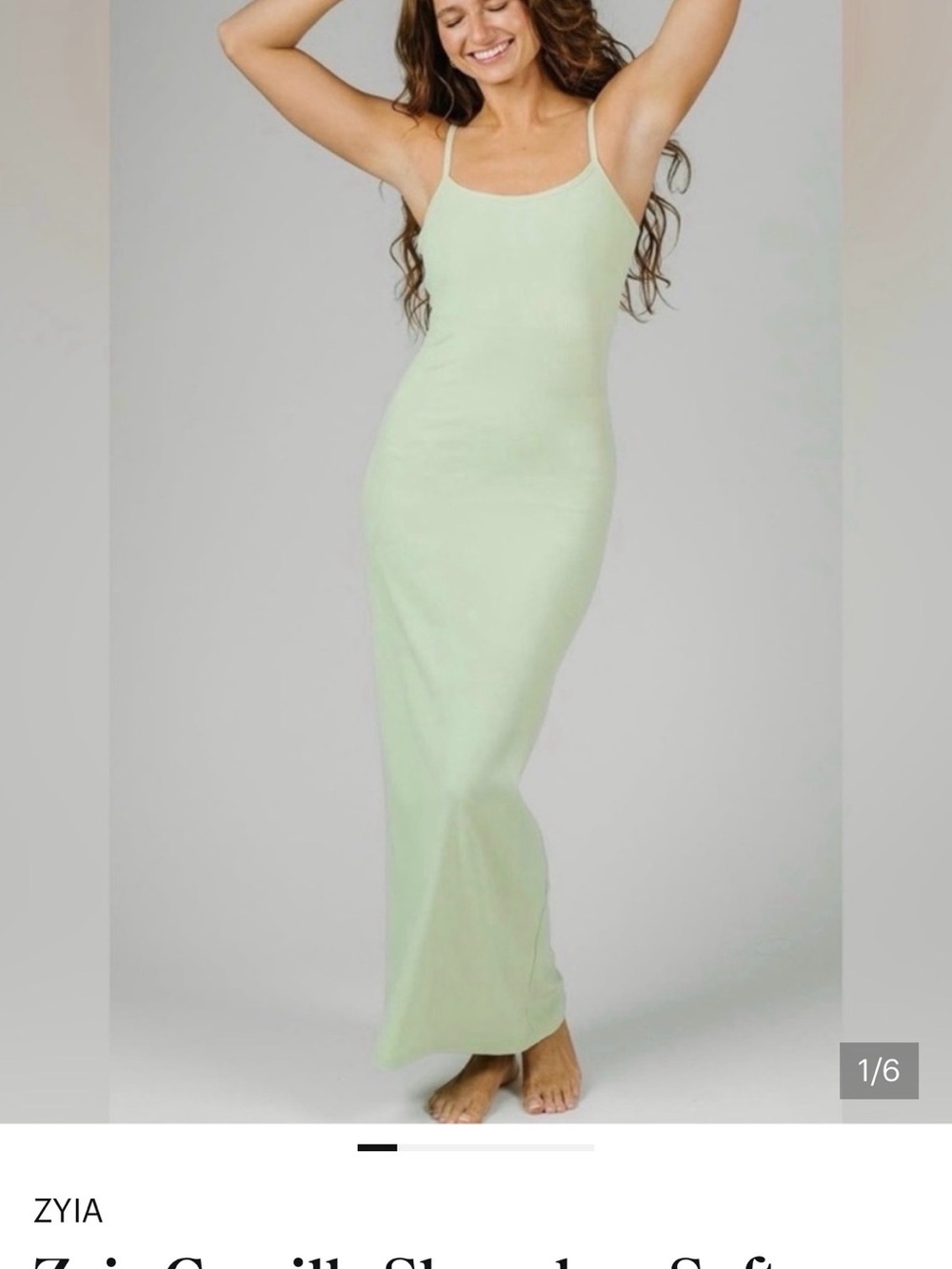 ZYIA Active Camille Maxi Dress Size M